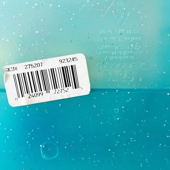 Vintage retro ‘90s Caboodle teal sparkle - Picture 3 of 8